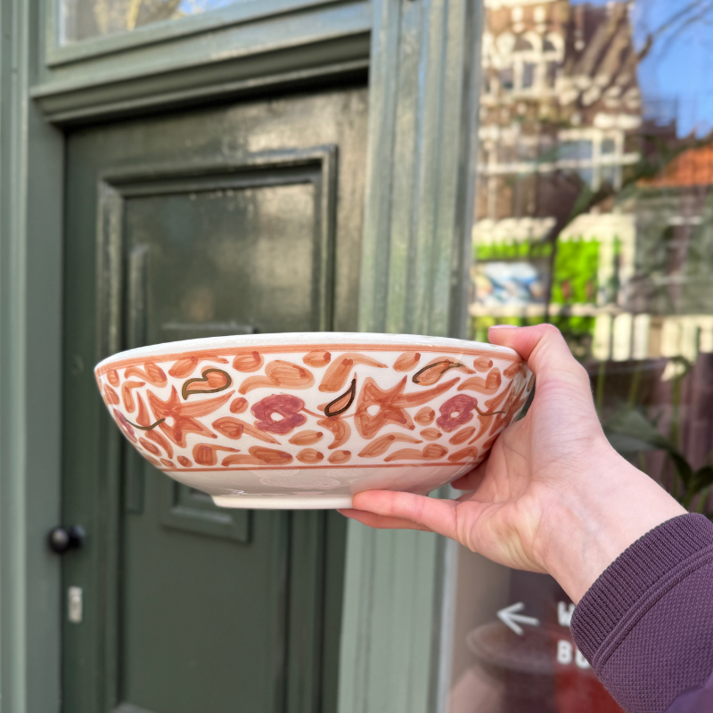 Chabi Chic - salade schaal - peach