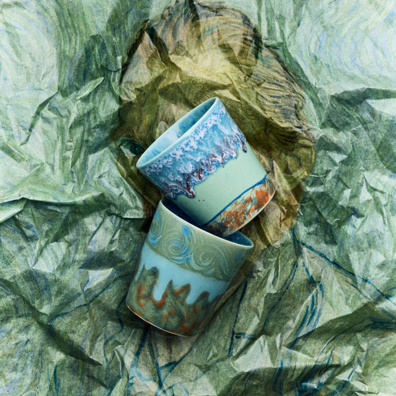 HKliving - Coffee mugs - Van Gogh - Self portrait