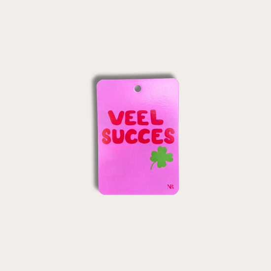 Kaart klein - Veel succes