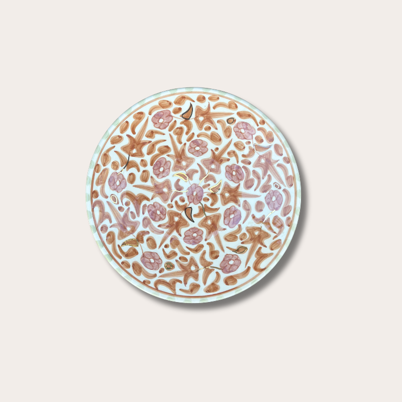 Chabi Chic - dinerbord - peach