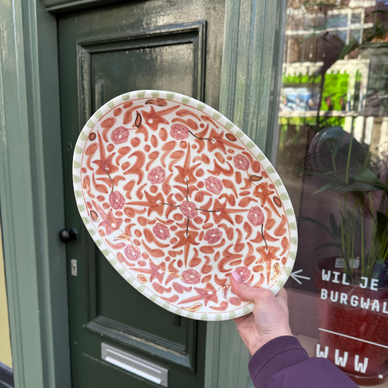 Chabi Chic - serveerbord - peach