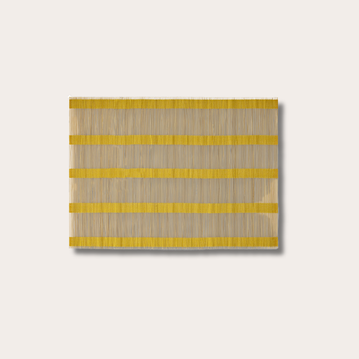 HKliving - Bamboo placemat - Lemon