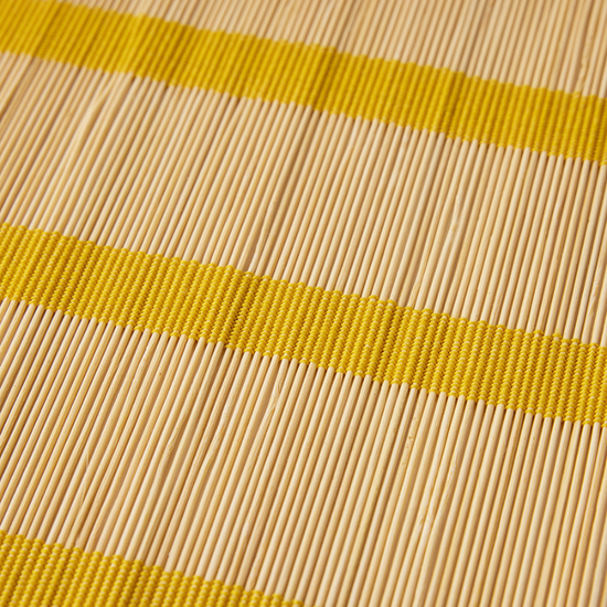 HKliving - Bamboo placemat - Lemon