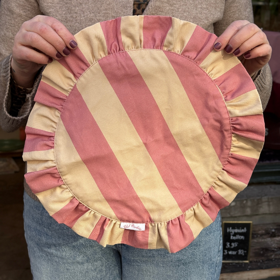 Placemat - Darcy - roze/beige (set van 2)