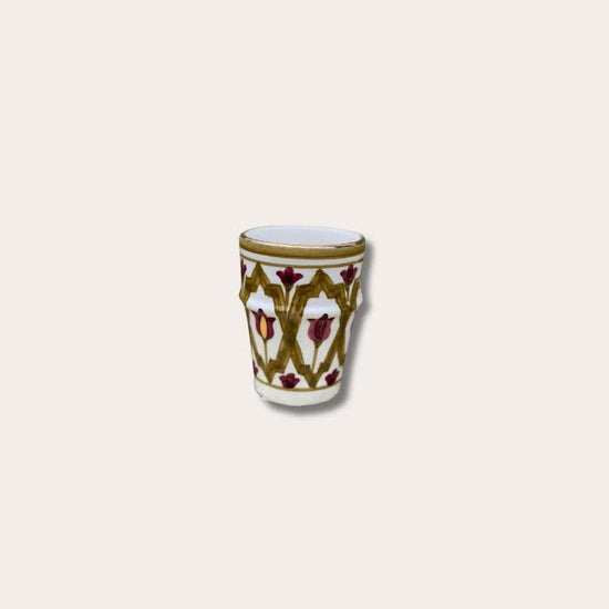Chabi Chic - mokje - kaki bordeaux S