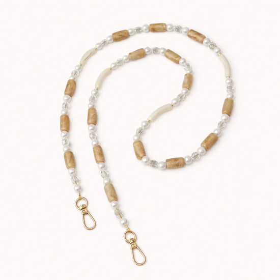 Telefoonkoord - Loreto - Beige - lang