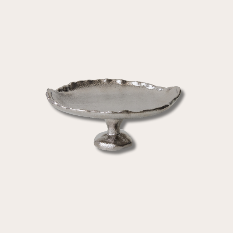 HKliving - Chrome plateau - Rough