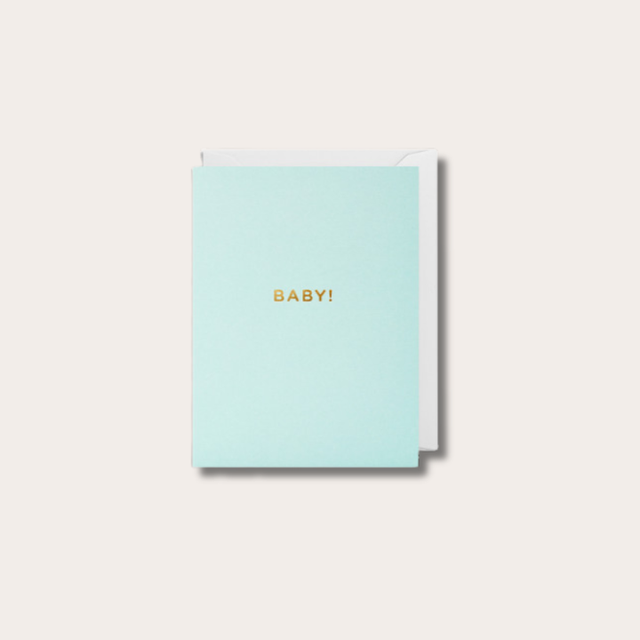 Kaart - Baby! (jongen)