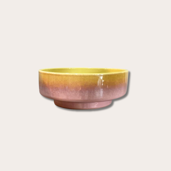 Bowl - Zola - Roze/oker