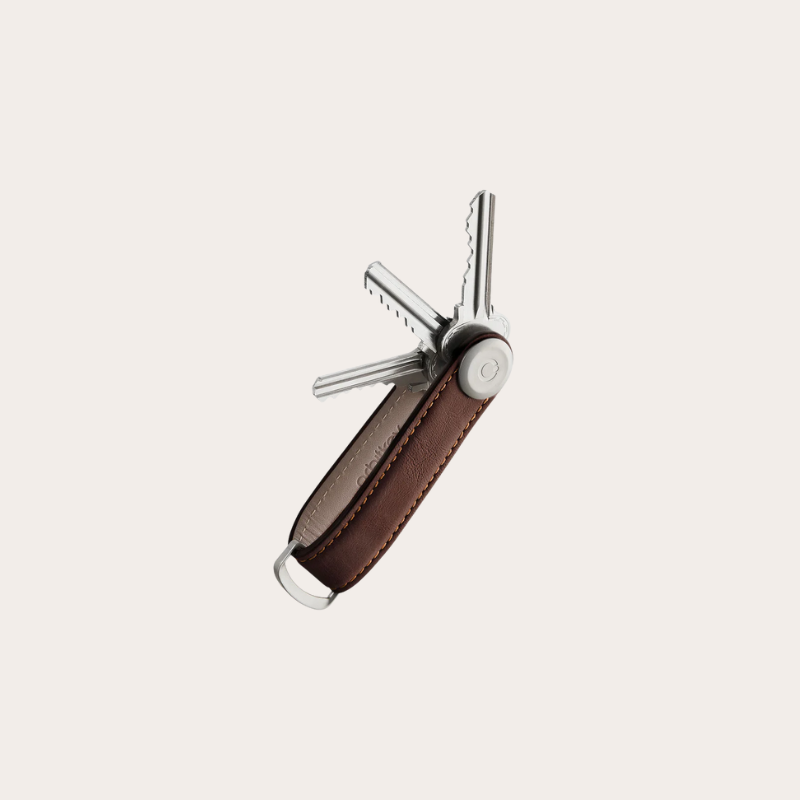 Sleutelhanger - Leather Espresso