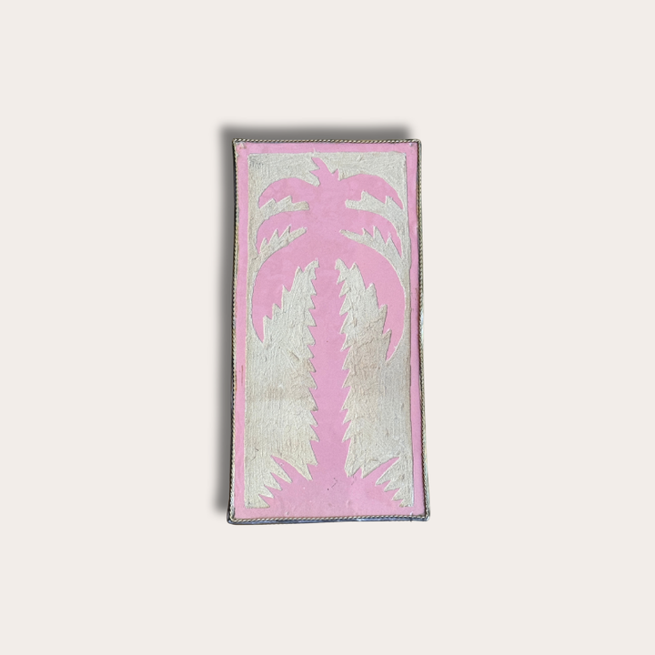 Zelliges tegel - Palm - Roze M