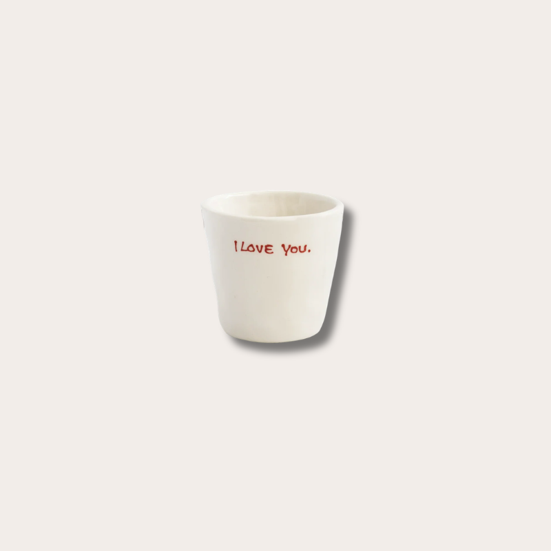 Anna+Nina - Espresso Cup, I love you