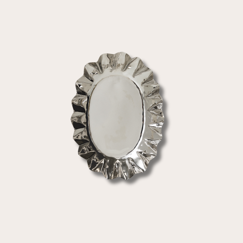 HKliving - Chrome tray - M