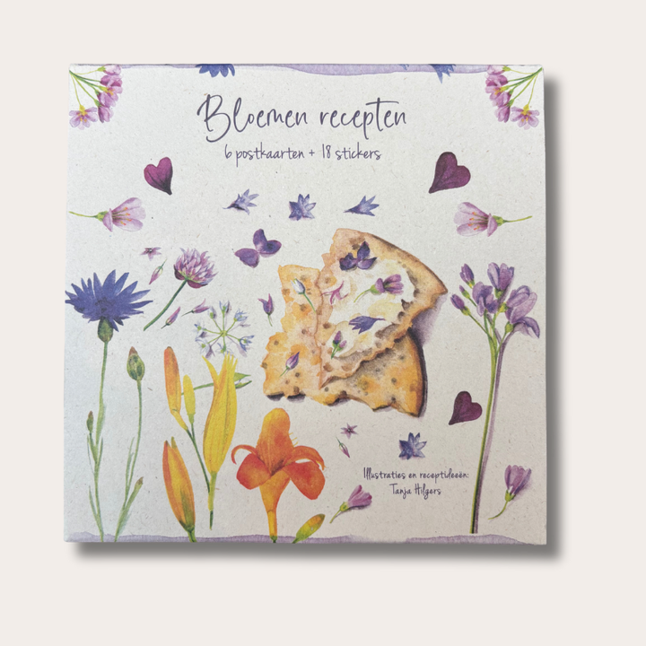 Receptenboekje Eetbare Bloemen