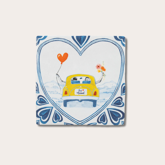 Storytiles - Just married, off we go!