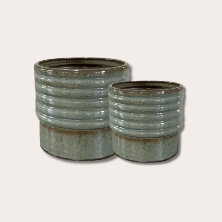 Pot - Doom - grijs/blauw