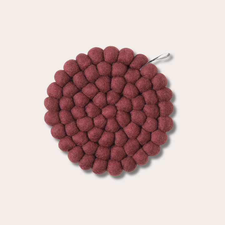 Pannenonderzetter - Burgundy
