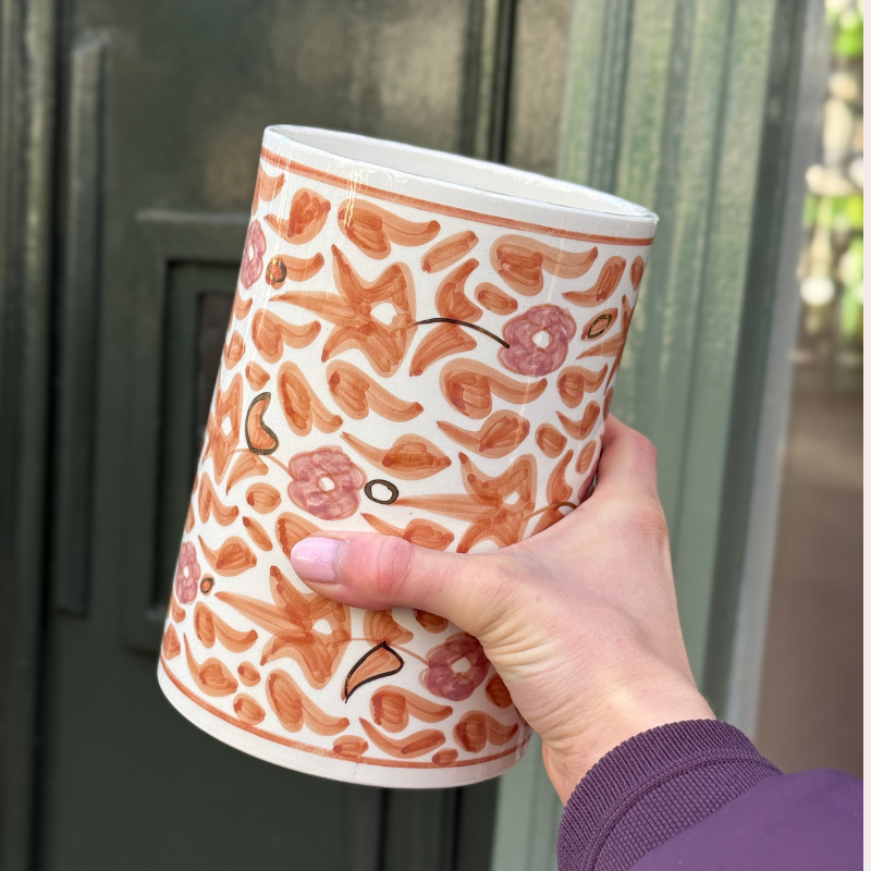 Chabi Chic - voorraadpot L - peach