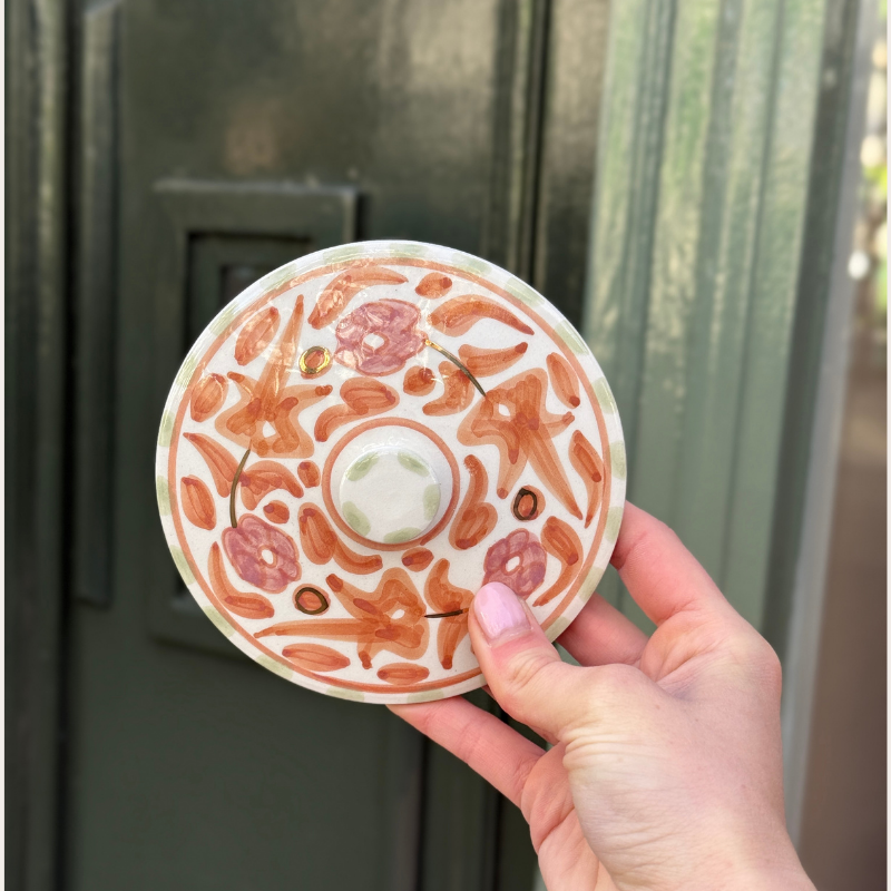 Chabi Chic - voorraadpot L - peach