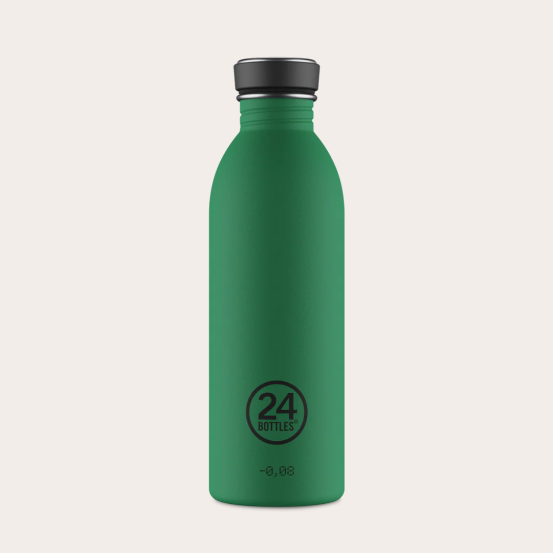 24 bottles - Urban bottle - Emerald Green
