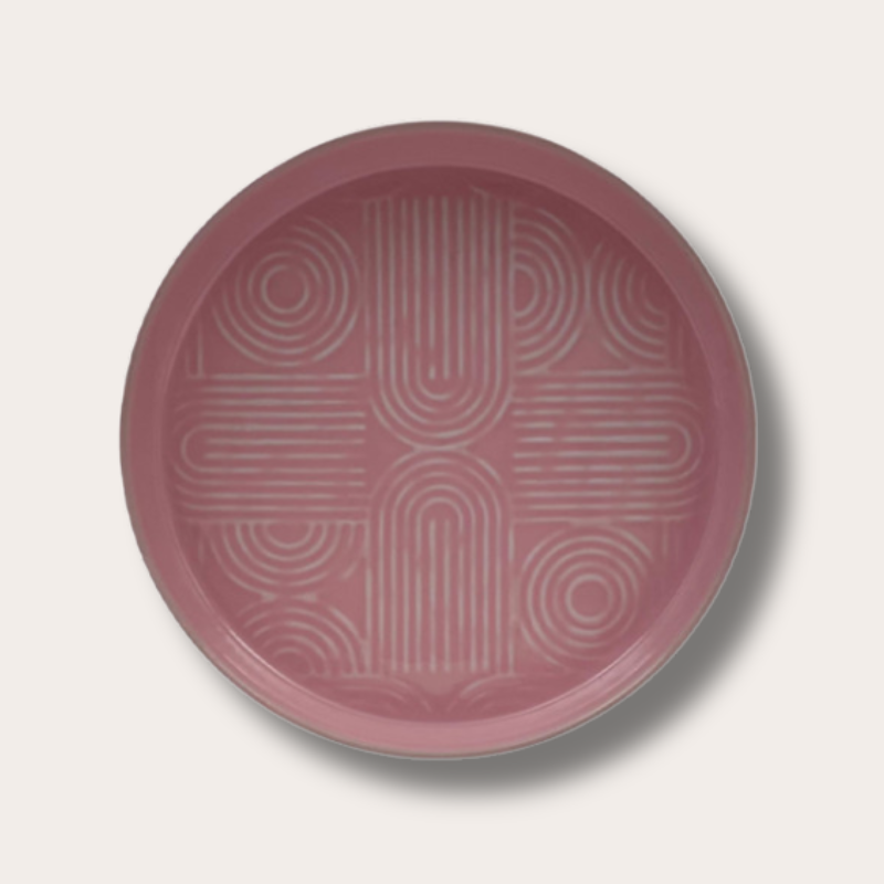 Dienblad - Molitor - licht roze - M
