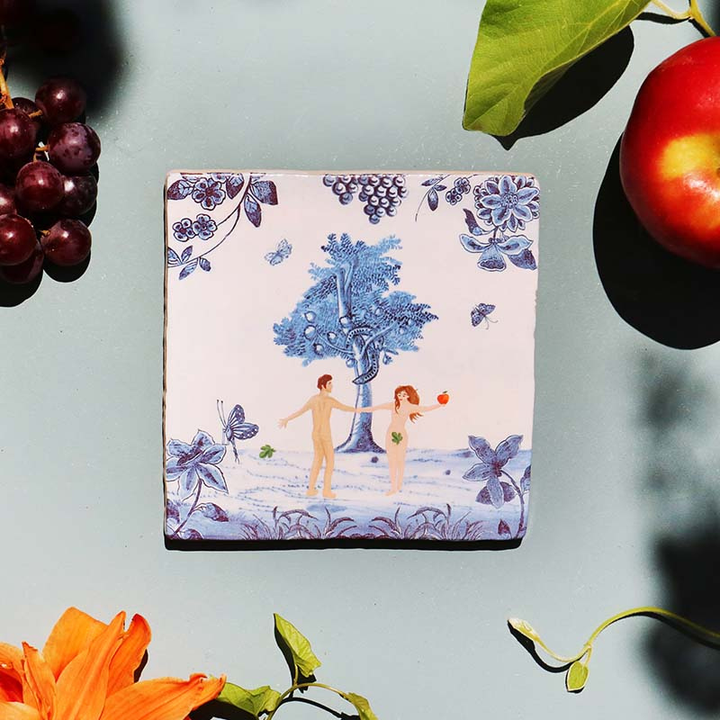 Storytiles- Adam & Eva in de tuin van Eden