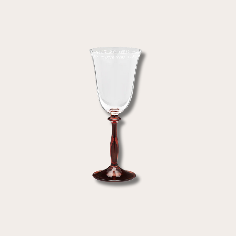 Anna+Nina - Wine Glass - I Love You