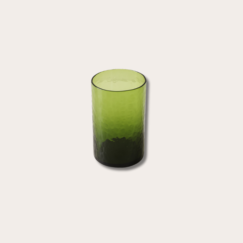 HKliving - Tube high glass - Olive