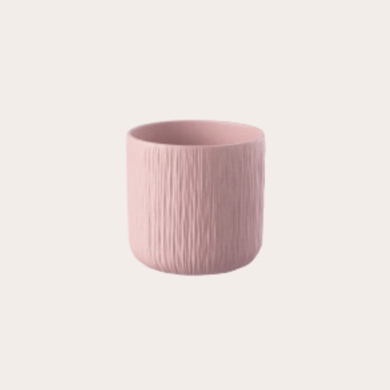 Pot - Ginny - Ribbel  - pastel roze