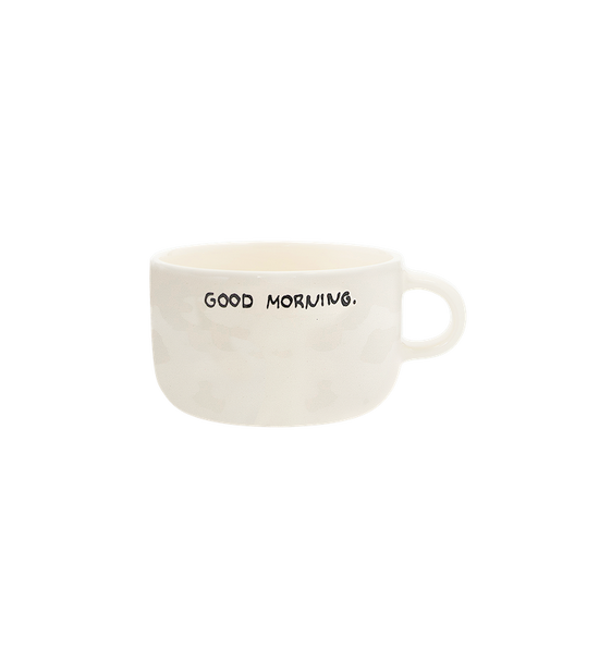 Anna+Nina - Cappuccino Mug, Good Morning