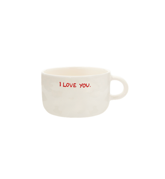 Anna+Nina - Cappuccino Mug, I Love You