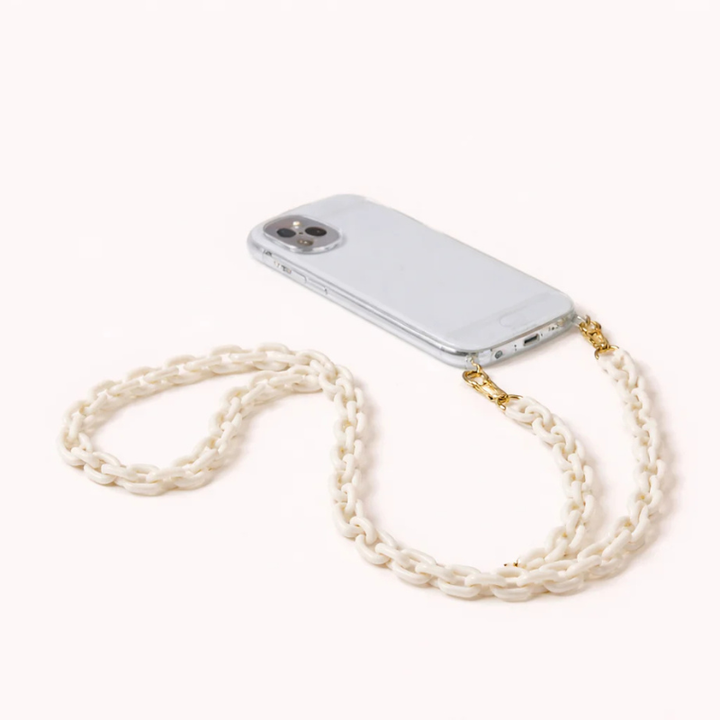 Telefoonkoord - Route - Wit - lang
