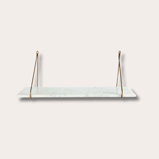 Wandplank - Marmer - Wit