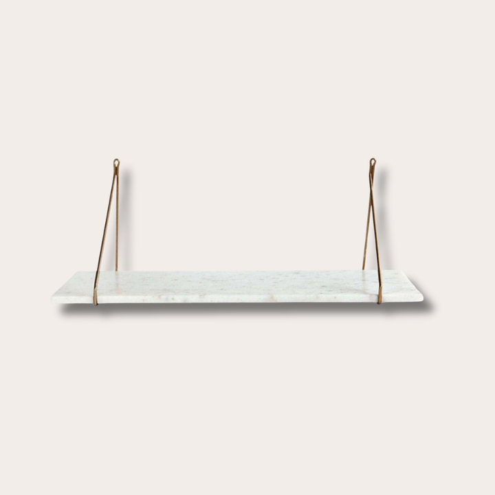 Wandplank - Marmer - Wit