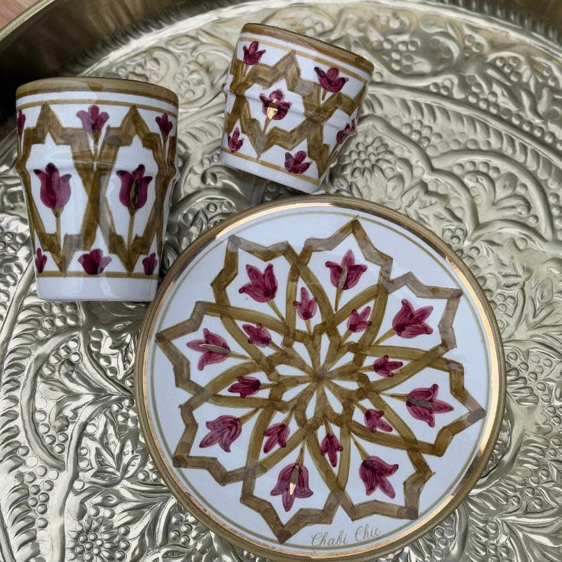 Chabi Chic - bord - kaki bordeaux