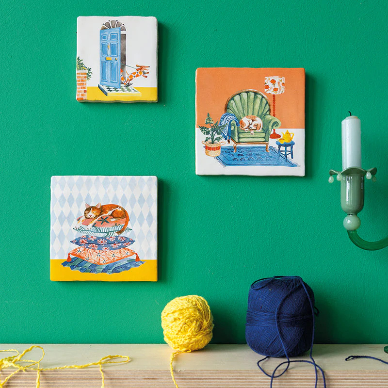 Storytiles – Sleepy cat