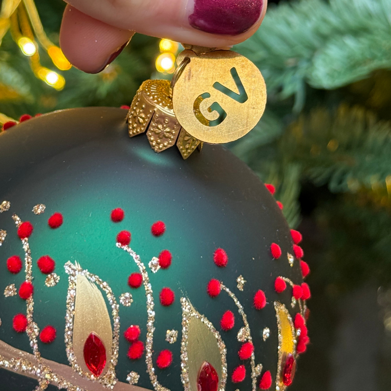 GV - Kerstbal - Wendy - Groen