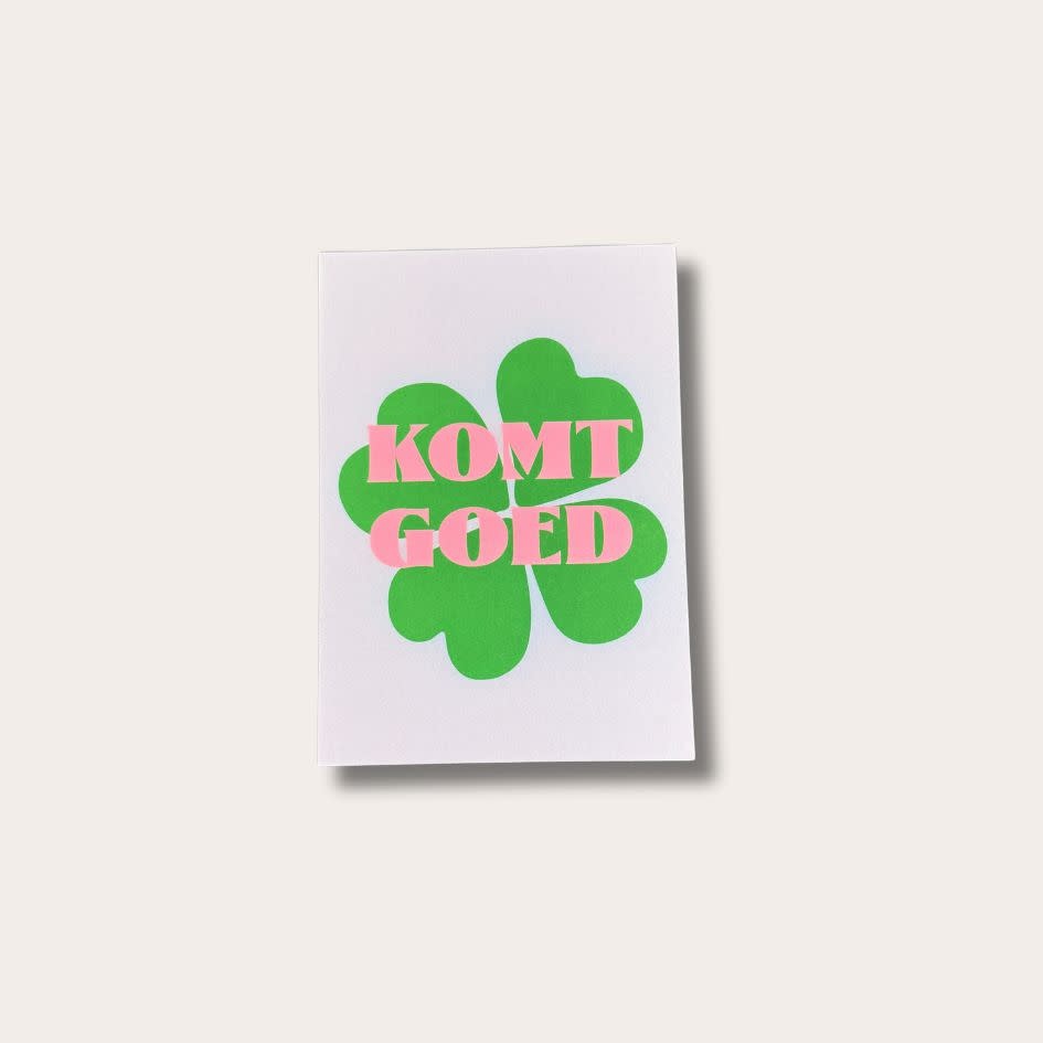 Kaart - Komt goed