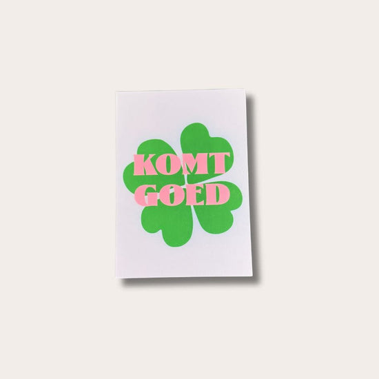 Kaart - Komt goed