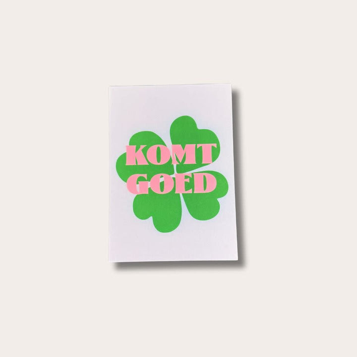 Kaart - Komt goed