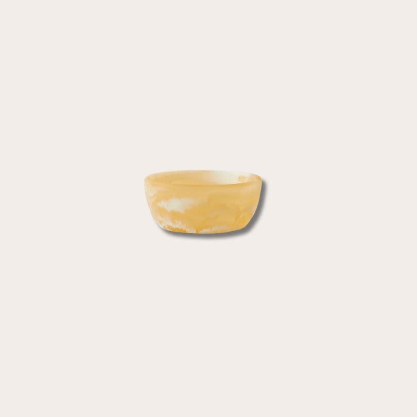 HKliving patio bowl soft yellow