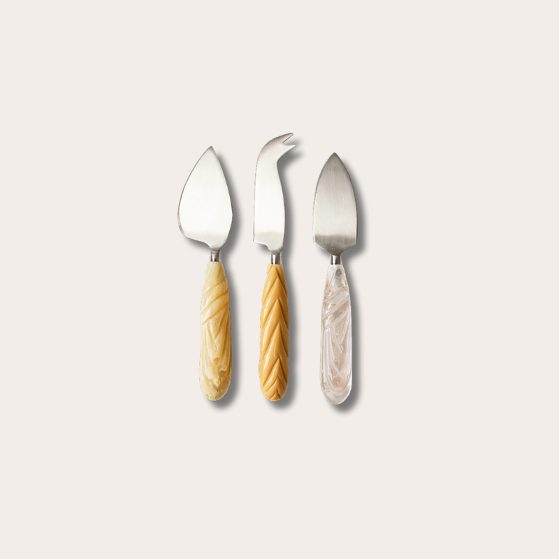 HKliving - Cheese knives - Cream