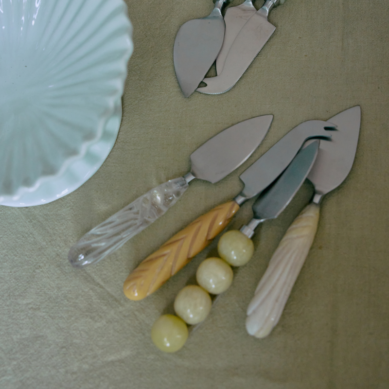 HKliving - Cheese knives - Cream