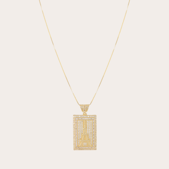 Lange ketting “Paris”