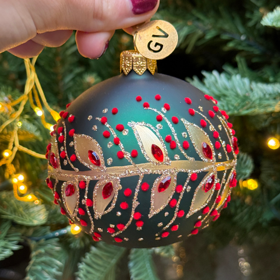 GV - Kerstbal - Wendy - Groen