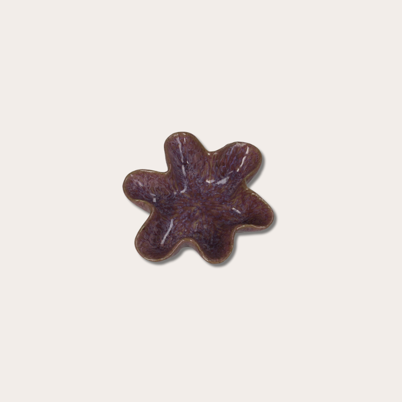 Schaal - Sterre - aubergine S