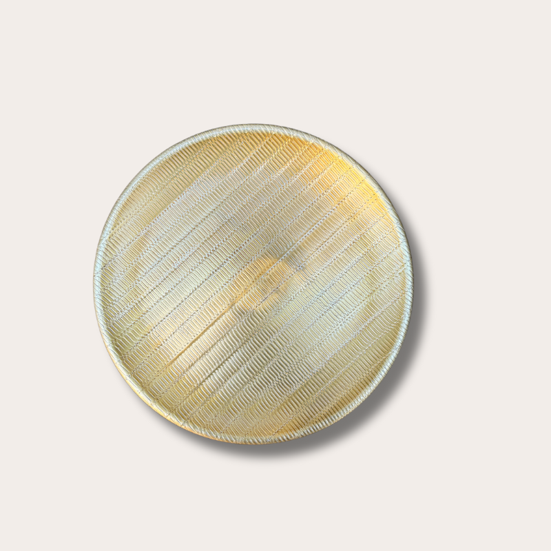 Dienbladen rond - goud