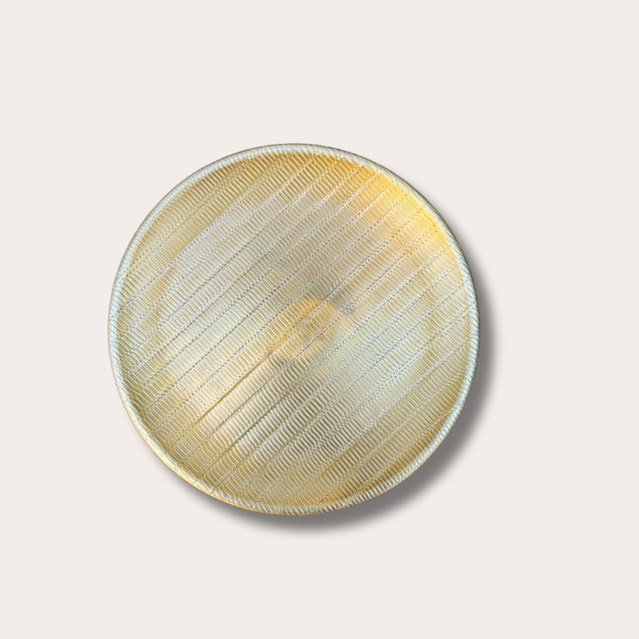 Dienbladen rond - goud
