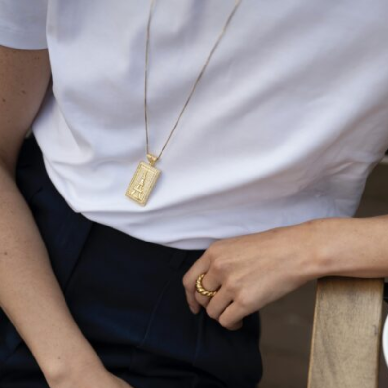 Lange ketting “Paris”