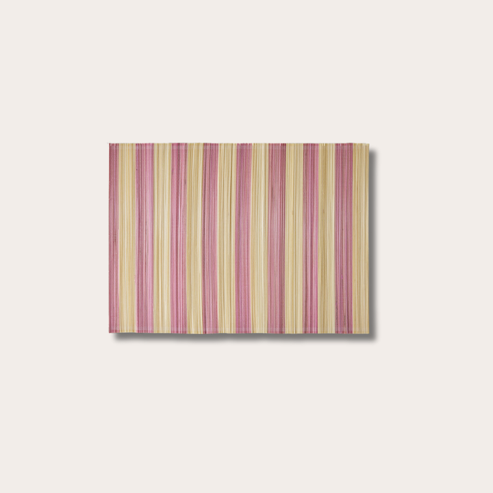 HKliving - Bamboo Placemat - Roseate